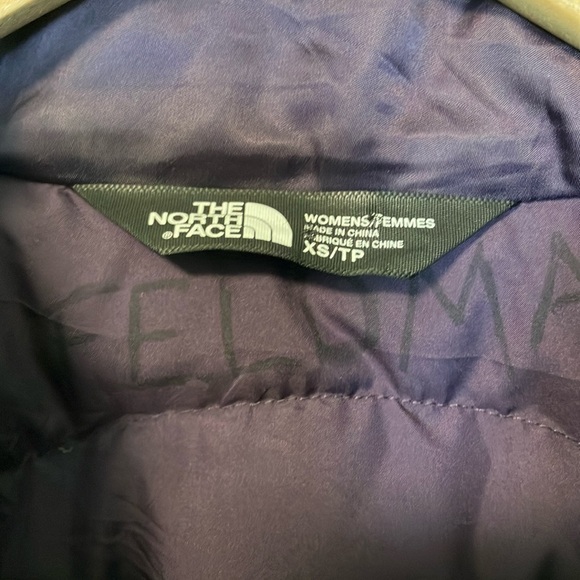 The North Face Down Purple Puffer Vest - Picture 2 of 7